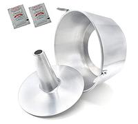 NOBILE LOVELYCARE stampo americano chiffon cake 26 cm più lievito per dolci cremor tartaro due bustine da 10 gr MADE IN ITALY altezza 11cm