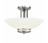 Nobile Plafoniera Aladyn IN Cromo Bagno Ø38cm 3-flmg IP44 Moderno Bagno Lampada [EEK: A+]