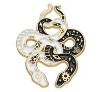 Nobile Punk serpente farfalla pin per borsa & cappello, Klein, Metallo non prezioso