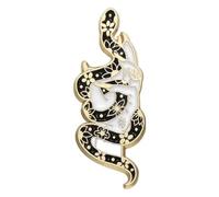 Nobile Punk serpente farfalla pin per borsa & cappello, Klein, Metallo non prezioso