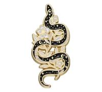 Nobile Punk serpente farfalla pin per borsa & cappello, Klein, Metallo non prezioso