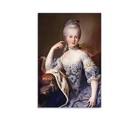 Nobility from Vienna Princesses of France Maria Antonietta poster retrò decorazione per la casa poster da appendere alla parete per camera da letto pittura decorativa poster estetico 50 x 75 cm