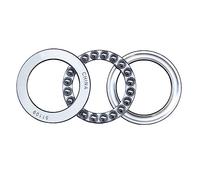 NOBIRTBSA 51130 Cuscinetto a Sfere reggispinta Cuscinetto a Pressione 8130 Diametro Interno 150 Diametro Esterno 190 Spessore 31 mm 1 pz