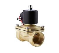 NOBIRTBSA Elettrovalvola normalmente Chiusa 2W025-08/2W040-10/2W160-15 valvola dell'Acqua valvola dell'Aria 2 Minuti 3 Minuti 4 Minuti 6 Minuti 1 Pollice(2W200 20 all Copper DC24V)