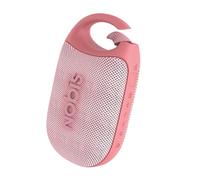NOBIS Cassa Bluetooth Portatile Clip N1,Cassa Bluetooth Doccia IP68, Fino a 24h di Riproduzione, BT 5.3, Suono HD, Accoppiamento Stereo, EQ Mode e Modalità Beat (Rosa)