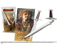 Noble Collection-Il Signore degli Anelli: Penna e Segnalibro Pungolo Spada Giocattolo, Multicolore, NN1217