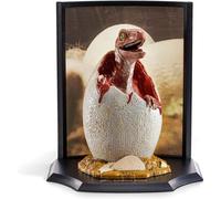 Noble Collection Jurassic Park Uovo con Baby Velociraptor