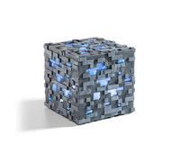 Noble Collection - Minecraft - Minerale di diamante luminoso Replica da collezionare