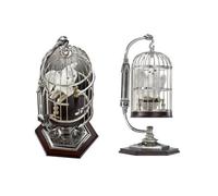 The Noble Collection Harry Potter Miniature Hedwig In Cage - Resin Snowy Owl Scu