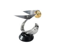 The Noble Collection Harry Potter Golden Snitch Sculpture - 7in (18cm) 24k Gold