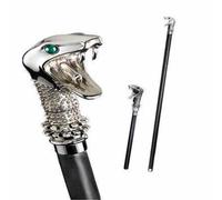 Noble Collection Lucius Malfoy Harry Potter Staff Replica 116 Cm Argento