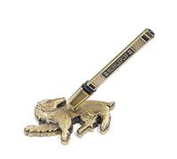 Noble Collection Harry Potter Penna Grifondoro con Supporto da Tavolo, Multicolore, One Size, NN8623