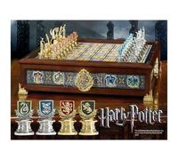 The Noble Collection Quidditch Chess Set Silver & Gold Plated