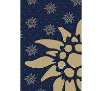 Noble Edelweiss Collection, Paperback Lined Notebook, 6x9, 120 Pages - Navy Blue: Journal for Daily Planning, Recipe Book, Wedding Planner, Gift Idea
