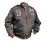 Noble House - Giacca bomber in nylon USAF L-2 Blackbird - Verde - 4X-Large