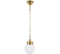 Noble Pendelleuchte Ottone Ø15cm Sfera Schermo IP43 Lampada Esterni Balkon Patio
