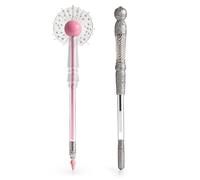 The Noble Collection Wicked - Set di penne a bacchetta di Glinda