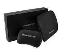 noblechairs Cuscino di sostegno lombare in memory foam, per ufficio e sedia da gioco, nero