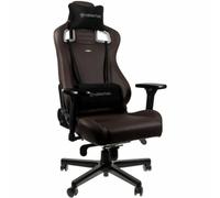 noblechairs EPIC Sedia da gaming - Sedia da ufficio - Sedia da scrivania - Pelle PU ibrida - 120 kg - 135° Reclinabile - Edizione Java