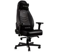 Noblechairs Icon Sedia imbottita in pelle nera