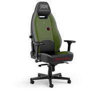 noblechairs Sedia da gioco LEGEND - DOOM: The Dark Ages Edition - Pelle PU di alta qualità, ergonomia regolabile, supporto lombare, braccioli 4D - Collezione Bethesda con licenza ufficiale
