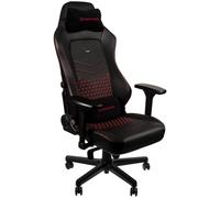 Noblechairs Sedia Gaming Hero Pelle Vera Nero E Rosso