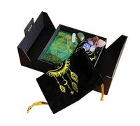 Noblelady Set di Mazzi di Tarocchi Classici Colorati Carte da Gioco Impermeabili in PVC per Predizione della Fortuna con Guida E Scatola Squisita per Principianti E Lettori Esperti,B