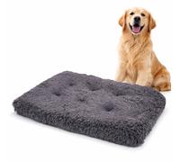 Nobleza Cuscino Per Cani Velluto A Pelo Lungo Grigio Scuro L122W74H10cm