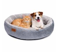 Nobleza Lettino per Cani e Gatti Grigio Velluto PV e Smerigliato D60H18cm