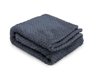 Nobleza Morbida Coperta in Pile per Cani e Gatti Confezione Color Grigio Misure 120 * 100cm