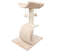 Nobleza Parco Giochi Gatti Medio Sisal Piattaforma Letto H60cm Beige