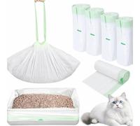 Nobleza Sacchettini Igienici Gatti Modello SL02 Bianco 55x30 cm 30 Sacchetti