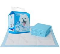 Nobleza - Tappetini igienici per cani, misure 60*60cm, Tappetini assorbenti per animali domestici, 20pz