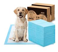 Nobleza Tappetini Igienici per Cani, 90x90cm Traversine Cani 50 Pezzi Super Assorbenti Tappetino Cane, Design a Prova di Perdite a 5 Strati Traverse Cani