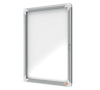 NOBO - 1902577 - Bacheca per esterni - fondo magnetico bianco - 4 fogli A4 - verticale - Nobo - 57615 - Conf. da 1 Pz. - 1902577