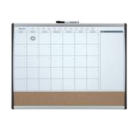 NOBO - 1903813 - Organizer magnetico con calendario mensile - 58,5 x 43 cm - Nobo - 71533 - Conf. da 1 Pz. - 1903813