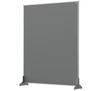 Nobo 1915502 bacheca magnetiche e accessori Grigio (Nobo Grey Impression Pro Desk Divider 800x1000mm) [1915502]