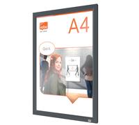 NOBO - 1915579 - Cornice Impression PRO - a clip - A4 - grafite - Nobo - 94854 - Conf. da 1 Pz.