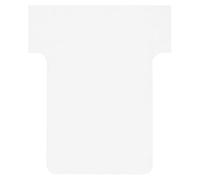 Nobo 2001502 Schede a T, Indice 1.5, Bianco, 100 Pezzi