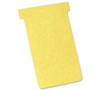 Nobo 2203004 Schede a T, Indice 3, Giallo, 100 Pezzi