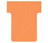 Nobo 3147330002865 Schede, Forma T, Indice 1.5, 100 Pezzi, Arancione