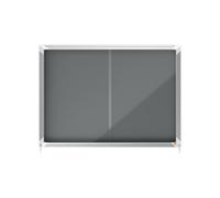 Nobo Bacheca in feltro con serratura Premium Plus 8xA4 (Nobo 1915336 8 x A4 Prem