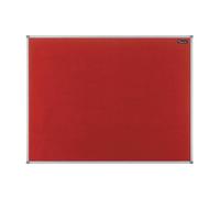 Nobo Basic Bacheca fissa Rosso Feltro (Nobo Essence Felt Notice Board Red 1200x9