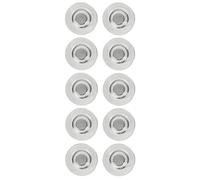 Nobo Confezione da 10 Magneti per Lavagne in Vetro o Agende, ogni Magnete supporta 6 Fogli di Carta in Formato A4 da 80 g/mq, Adatti per la Casa o l'Ufficio, 32 mm - Trasparente