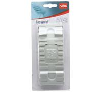 Nobo Easypeel Drywipe Eraser, Pack Includes 10 Peelable Felt Pads, White, 345339