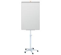 Nobo Impression Pro Lavagna Magnetica Cancellabile a Secco con Barra per Fogli e Cavalletto con Ruote Bloccabili, 1 x Portapenne, 1 x Pennarello e Ganci, 678 x 2001 mm - Bianco