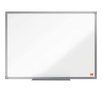 Nobo Lavagna bianca magnetica in acciaio Basic 600x450 con bordo basico