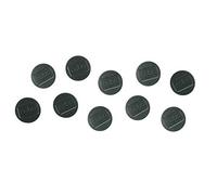 Nobo Magneti per Lavagna Bianca Magnetica, Diametro 38 mm, Confezione da 10, Nero, 1915312