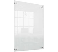 Nobo Mini Lavagna da Parete in Acrilico con Pennarello Incluso, Cancellabile a Secco e Senza Cornice, 600 mm x 450 mm - Bianco