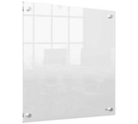 Nobo Mini Lavagna da Parete in Acrilico con Pennarello Incluso, Cancellabile a Secco e Senza Cornice, 450 mm x 450 mm - Bianco